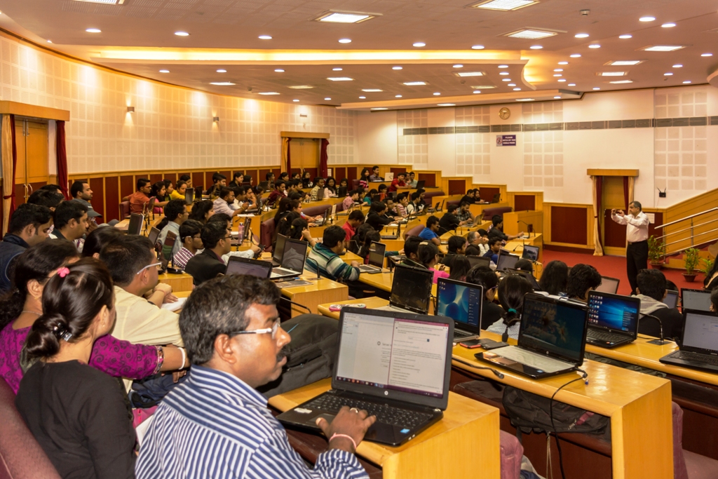 During the handson session